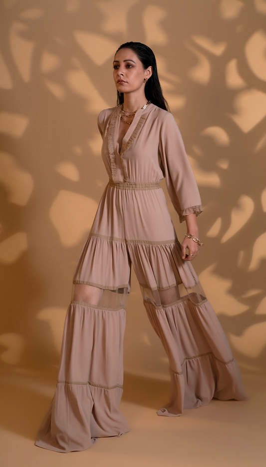 Alecia Gathered Jumpsuit